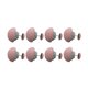 thumbnail image 1 of Clips para Sábanas Cama FLhrweasw 4/8 Uds. Fijador Edredón Setas Rosa, 1 of 9