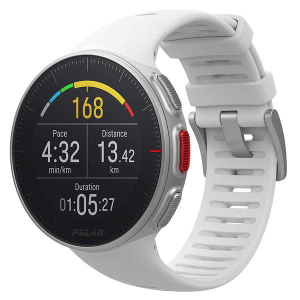 Polar Vantage V Multi Sport Watch- White- WITH Heartrate - Walmart.com