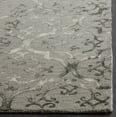 thumbnail image 4 of SAFAVIEH Dip Dye Saffron Damask Wool Area Rug, Grey, 5' x 8', 4 of 7