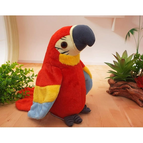Funny Talking Parrot Plush Toy - Repeat Your Words & Stimulate 's Learning