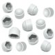 thumbnail image 1 of M8 hex nut protective caps 20 pack plastic covers, 1 of 5
