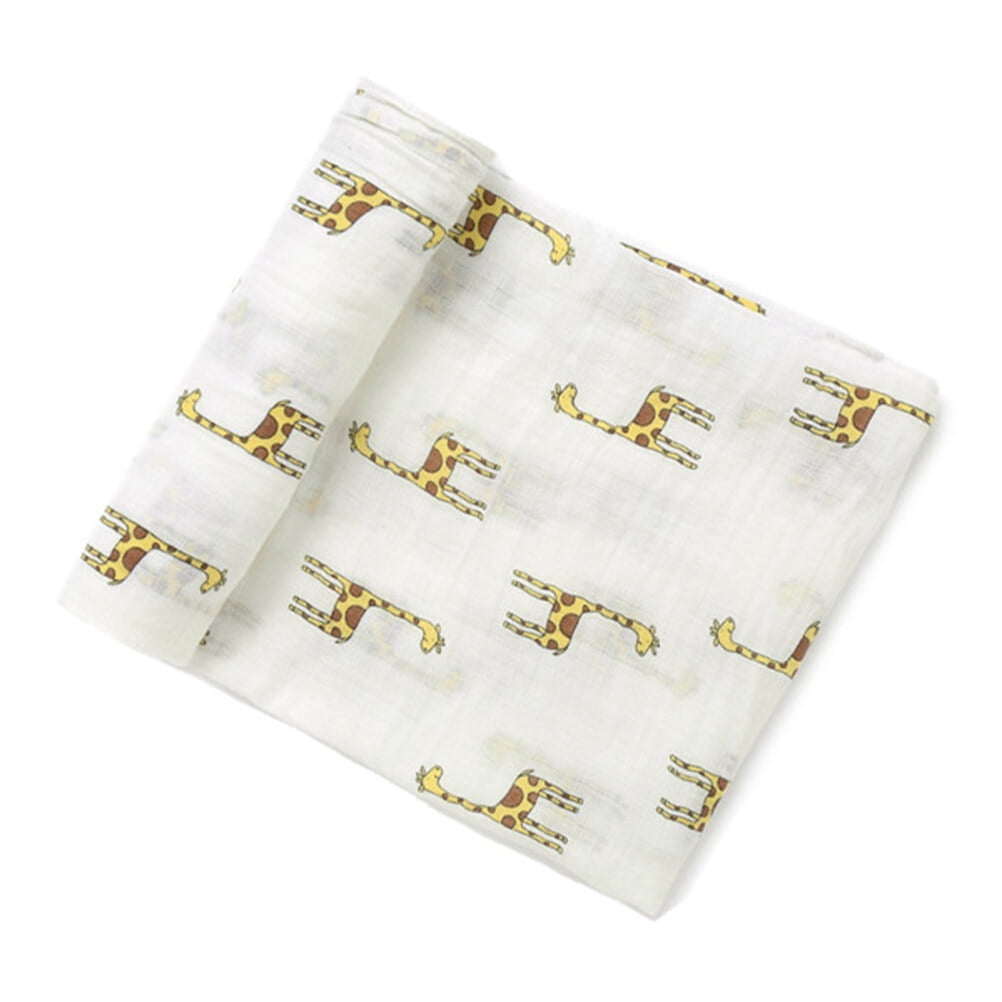 NUOLUX Newborn Baby Infant Muslin Gauze Cotton Swaddle Blanket Wrapping
