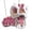 Pink, variant on Lion Dance Lantern Craft Kit (DIY Material) Festive Decoration Handmade Fun DIY Tassel Lamp Gift Perfect for Home Garden Party