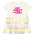 thumbnail image 3 of Inktastic Great Grandpa's Girl Granddaughter Girls Baby Dress, 3 of 5