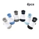 thumbnail image 5 of Sonducket 6 piezas de medias para niños, calcetines tobilleros transpirables antideslizantes con buena elasticidad, estilo Simple, buena artesanía, ropa Medias Chico colores surtidos 12-14, 5 of 6