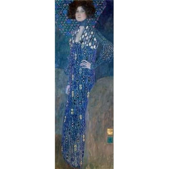 Selected Artworks PDX4GK2233LARGE Emilie Louise FlGe Poster Print by Gustav Klimt, 24 x 48 - Large