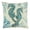 Aqua, variant on Saro Lifestyle Down Filled Sea Horse Throw Pillow
