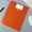 Orange, variant on 11-Hole Vertical Loose-Leaf File Bag Yellow Yxwen 1 Document Bag Plastic Folders with Button Close and Removable Mark Label in Letter Size Endwise 8 Colors Suit for All Ring (11 Holes)