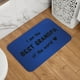 thumbnail image 5 of Soy el mejor abuelo del mundo, alfombra de baño súper suave y antideslizante para baño, cocina, dormitorio, hogar, alfombra de piso, 15,75 x 23,62 pulgadas, 5 of 6