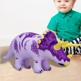 thumbnail image 4 of Decoraciones inflables Zulema dinosaurio inflable Triceratops, 4 of 8