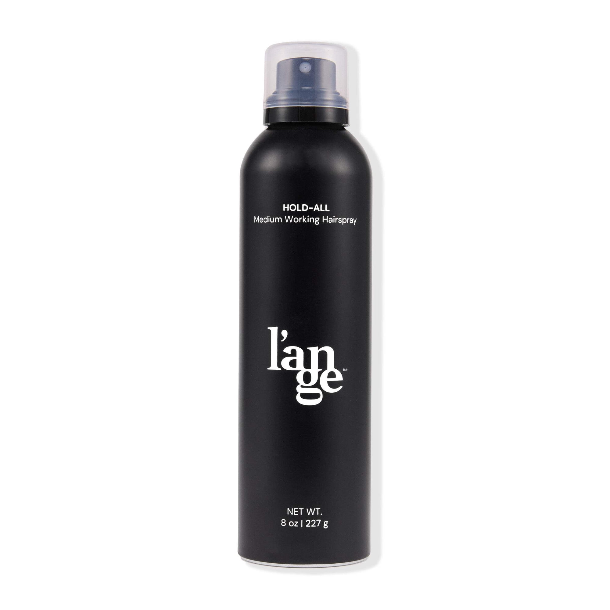 L'ANGE HAIR Hold-All Medium Working Hairspray | Touchable Finish & Flexible Hold | Humidity Resistance & UV Protection | 8 oz