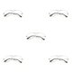 thumbnail image 3 of Minnieouse Gafas de sol clásicas, individuales, elegantes, de alta definición, resistentes a los golpes, resistentes, duraderas, redondas, plateadas y Type2 NO2 Minnieouse CBP275285, 3 of 5
