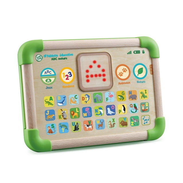 LeapFrog Tablette éducative ABC nature - Version française, 18+ Mois