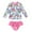 #D, variant on Uccdo Toddler Girls Rashguard Swimsuit Set, Little Girl Long Sleeve Floral Bathing Suits Swimwear, 2 Pieces, 1-9T