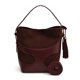 thumbnail image 1 of Bolso Cruzado Elegante para Mujer Gran Capacidad Con Costuras Terciopelo Ante Comm () Púrpura Y Rojo 2024, 1 of 9