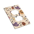 thumbnail image 3 of ZICANCN Outlet Covers Wall Plate, Vintage Halloween Scary Spooky Light Switch Cover Decorative, Duplex Toggle Combo 1-Gang, 3 of 9