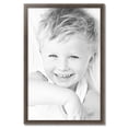 thumbnail image 2 of ArtToFrames 26" x 40" Muted Silver Picture Frame, 26x40 inch Silver Wood Poster Frame (WOM-4626),  Pack, 2 of 8