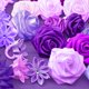 thumbnail image 4 of Cinta de satén Lyrow de 1.5 pulgadas, color morado, surtida, 200 yardas, 6 rollos, 4 of 7