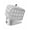 Gray, variant on Blue Plaid Toaster Cover 2 Slice, Country Cute Love Pastoral Heart Lattice Dustproof Bread Machine Oven Cover with Storage Pockets, Fits Most Kitchen Toasters Protector