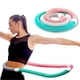 thumbnail image 1 of Foldable Weighted Hula Hoop, No Waist Damage, Abdominal Slimming Multifunctional Fitness Hoop for Home Travel, 1 of 5