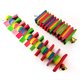 thumbnail image 1 of 2 juguetes masticables para pájaros pequeños y loros - Bloques de madera natural multicolor recomendados para cotorras, loros, cacatúas y loros grises africanos TUNC Sencillez, 1 of 5