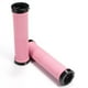 thumbnail image 2 of Un par de puños de manillar antideslizantes de goma antideslizante para bicicleta de montaña (rosa), 2 of 4