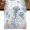 SteelBlue, variant on Table Runners 60 Inches Long Dress Scarves, Coastal Jellyfish Farmhouse Kitchen/Dining Table Runner, Small Coffee Tablerunners, Summer Beach Nautical Ocean Coral Seahorse 13x60 Inch
