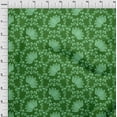 thumbnail image 4 of oneOone Georgette Viscose Green Fabric Asian Block Craft Projects Decor Fabric Printed By The Yard 42 Inch Wide, 4 of 4