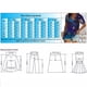 thumbnail image 5 of Gibobby Playera de manga corta con cuello en V Camiseta suelta informal con cuello en V para mujer, blusa manga corta con estampado(Azul,G), 5 of 5
