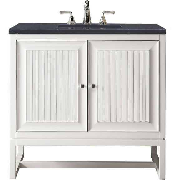 James Martin Vanities E645-V36-GW-3CSP Athens 36" Free Standing Single Wood Vanity Set -