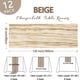 thumbnail image 2 of Pack de 12 caminos de mesa de gasa color beige de 10 pies, camino de mesa de estopilla de 35x120 pulgadas, bóheme, transparente, rústico, para decoración de fiesta, baby shower, boda, decoraciones de, 2 of 3