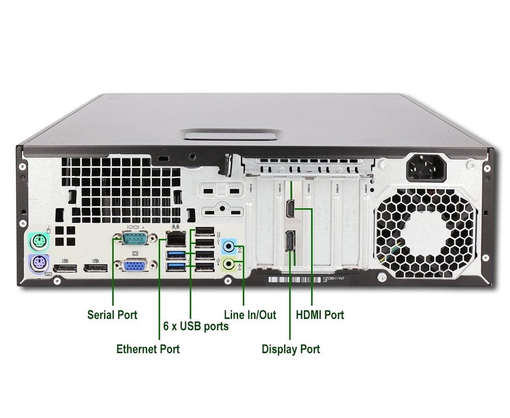 Restored HP 800G1 Desktop SFF Gaming Computer PC Intel Core i5 Processor 16GB Ram 256GB M.2 SSD 1TB Hard Drive, Bto AMD Radeon RX 550 DDR5, Wifi Adapter Windows 10 (Refurbished)