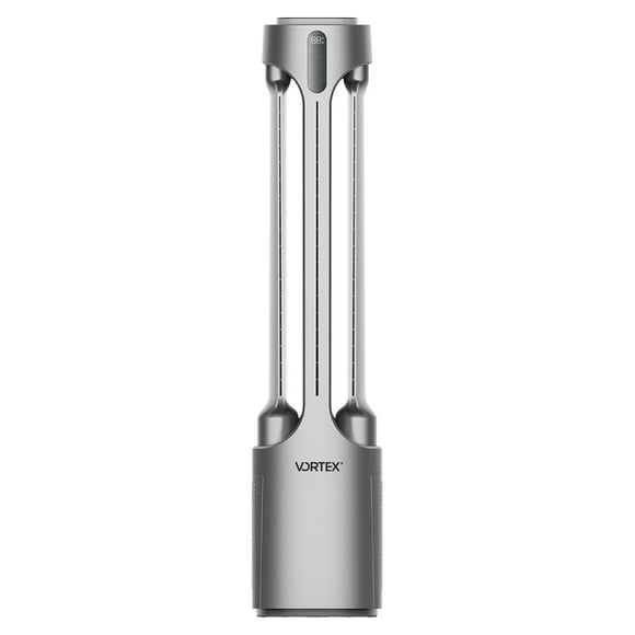Purificador Y Ventilador De Torre Vortex VTV-033 Plateado