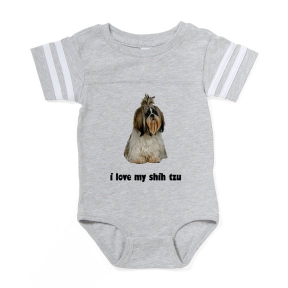 CafePress - Shih Tzu Lover - Cute Infant Baby Football Bodysuit