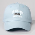 thumbnail image 1 of Unisex USA City Embroidered Baseball Cap Adjustable Distressed Hat for All Occasions, 1 of 3