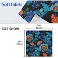 thumbnail image 7 of GZHJMY Boho Flower Cloth Napkins Set of 6, Reusable Washable Polyester Dinner Napkins for Family, Restaurant, Wedding, Party Decor 20 x 20 Inch, 7 of 7