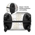 thumbnail image 4 of Xecao Sea Animals print Elastic Luggage Cover, with double-sided print , is perfect for travel, business, and daily use, 4 of 9