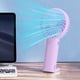 thumbnail image 1 of Ventilador, Ventilador de techo, Ventilador de escritorio, Ventilador portátil Ventilador pequeño plegable de escritorio Ventilador pequeño portátil de mano con carga USB Pantalla digital LED Ventilad, 1 of 6