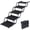 Black-D(40" * 19"), variant on Steel Folding Dog Ramp for Cars, Portable Dog Ramps for Large Dogs with Non-Slip Rug Surface Dog Car Ramp for SUV Car & Truck, Supports up to 250 lbs