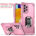 thumbnail image 1 of Case compatible Samsung A53 Shockproof Magnetic With Ring Holder Cheap and fine, 1 of 5