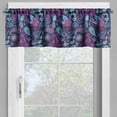 thumbnail image 2 of Ambesonne Leaf Print Valance Pack of 2, Paisley Teardrops Motif, 54"X18", Multicolor, 2 of 5