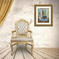 thumbnail image 3 of Stevens, Allayn 12x14 Gold Ornate Wood Framed with Double Matting Museum Art Print Titled - Sitting Room, 3 of 4