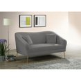 thumbnail image 2 of Meridian Furniture Hermosa Grey Velvet Loveseat, 2 of 5