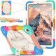 thumbnail image 1 of Funda Resistente a Golpes para Samsung Galaxy Tab S11, Funda Protectora de Silicona + Capa de PC Anti Caída con Asa Giratoria de 360°, Soporte, Correa para el Hombro, Colorida, para Galaxy Tab S11, 1 of 9