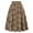 Yellow, variant on yillto Womens Plaid Skirt High Waist Pleated Knee Length Midi Skirts Ladies Vintage A Lined Skirts