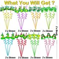 thumbnail image 2 of Meaxur 24 Pajitas Reutilizables Con Temática De Golf Para Fiestas De Golf, Bolsas De Regalo, Pajitas Para Beber Diarias, Fiestas De Cumpleaños, Reuniones De Clase, Deportes, Golf, Suministros Para Fie, 2 of 5