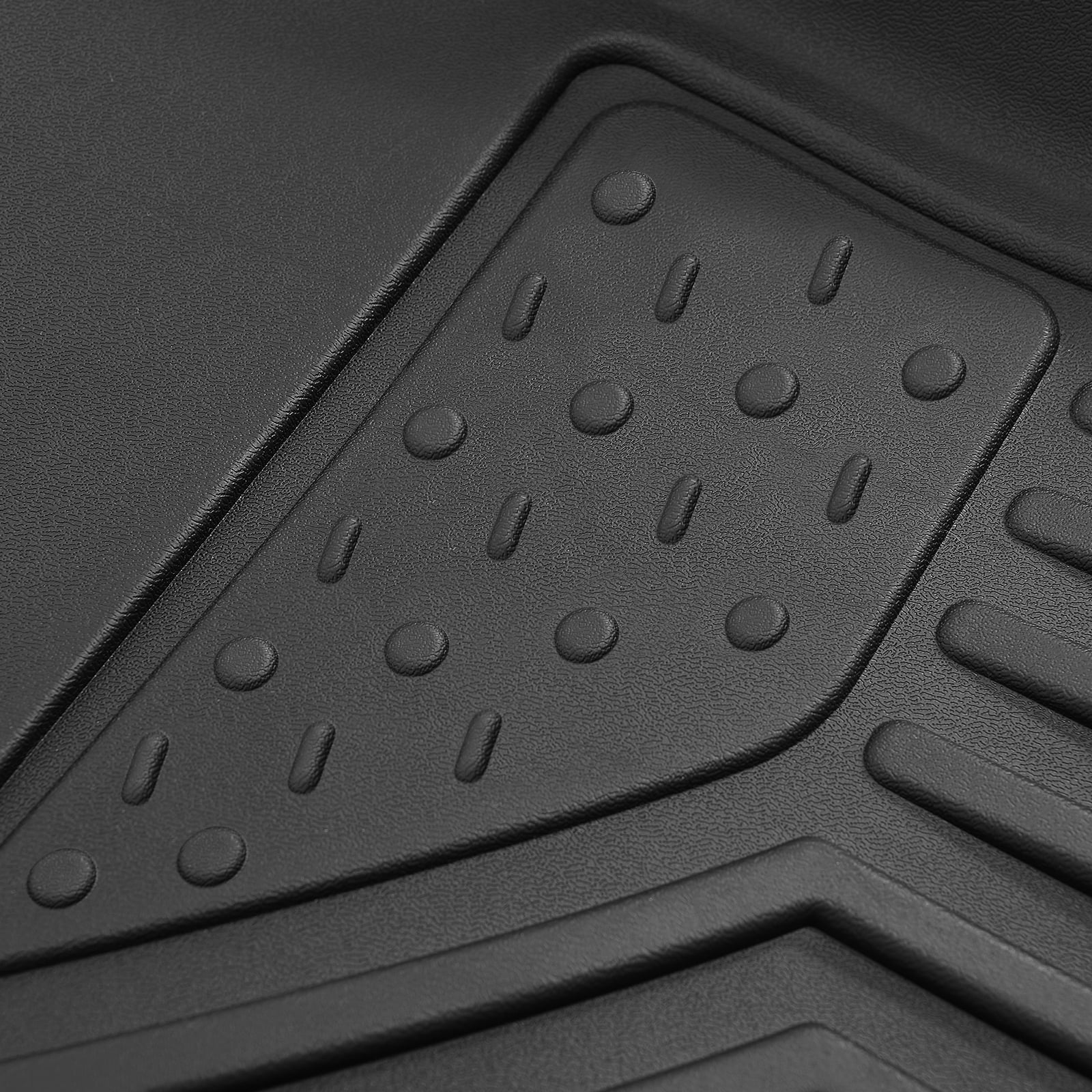 RVNI Floor Mats for 2020-2023 Kia Soul 1st & 2nd Row TPE All-Weather Front Rear Full Set Liners