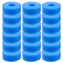 TABLZONE 30 Pcs Air Conditioner Isolation Pads Rubber Shock Absorption Blue for Indoor Use Homeowners