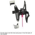 thumbnail image 3 of For- A3 8v S3 2014-2019 Cell Phone Holder Mobile Bracket Car Mount Accessories Black, 3 of 5