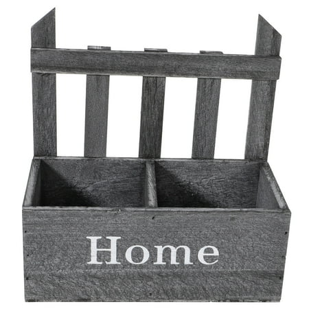 

1 Set Creative Garden Hanging Wall Decor Flower Pot Stand Wooden Wall Decor